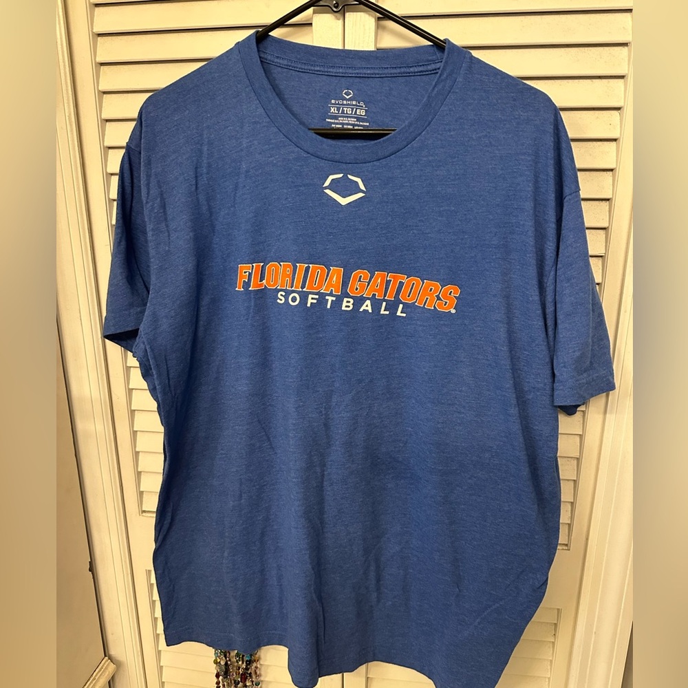 Florida Gators softball shirt.  Evoshield.  Soft xl women’s tshirt